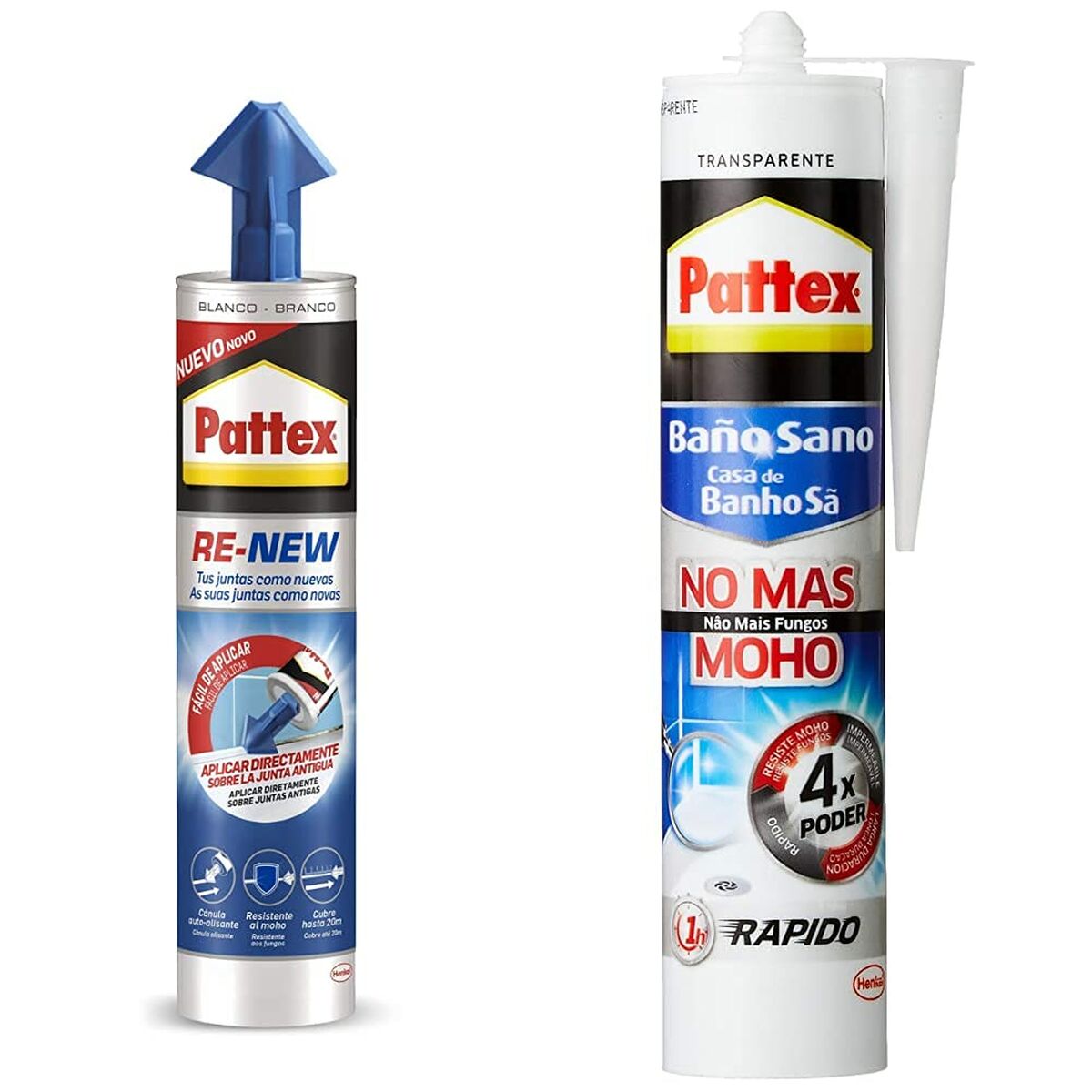 Silikónové Pattex Re-new Biela 280 ml